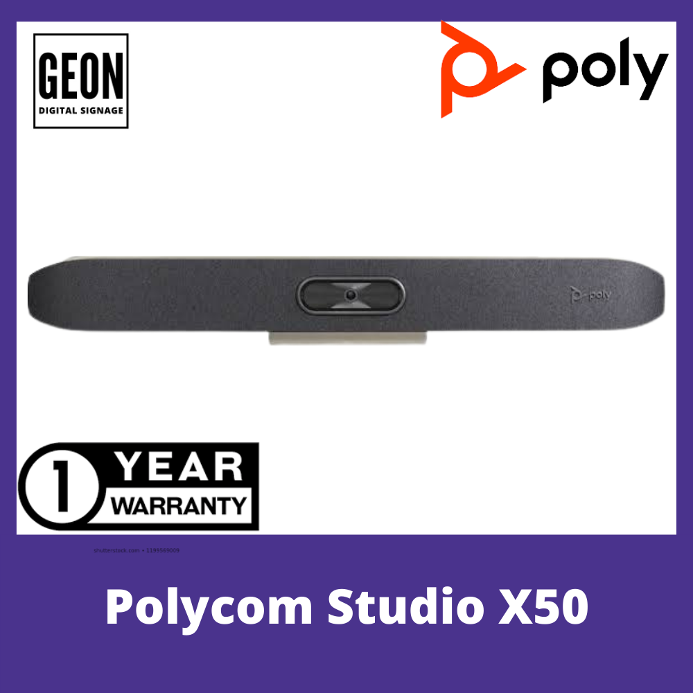 Poly Studio X50 Allinone 4K Video Conference/Collaboration