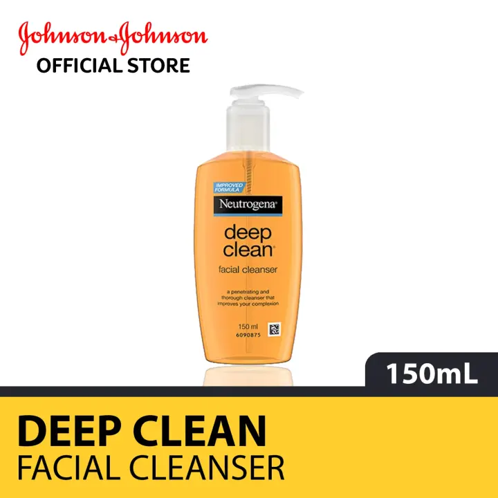 neutrogena deep clean facial cleanser 150ml