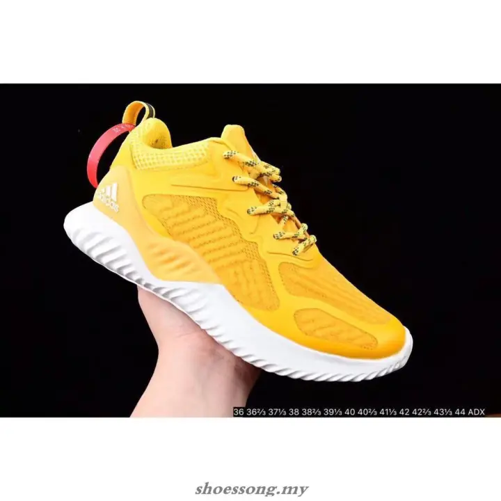 adidas alphabounce yellow