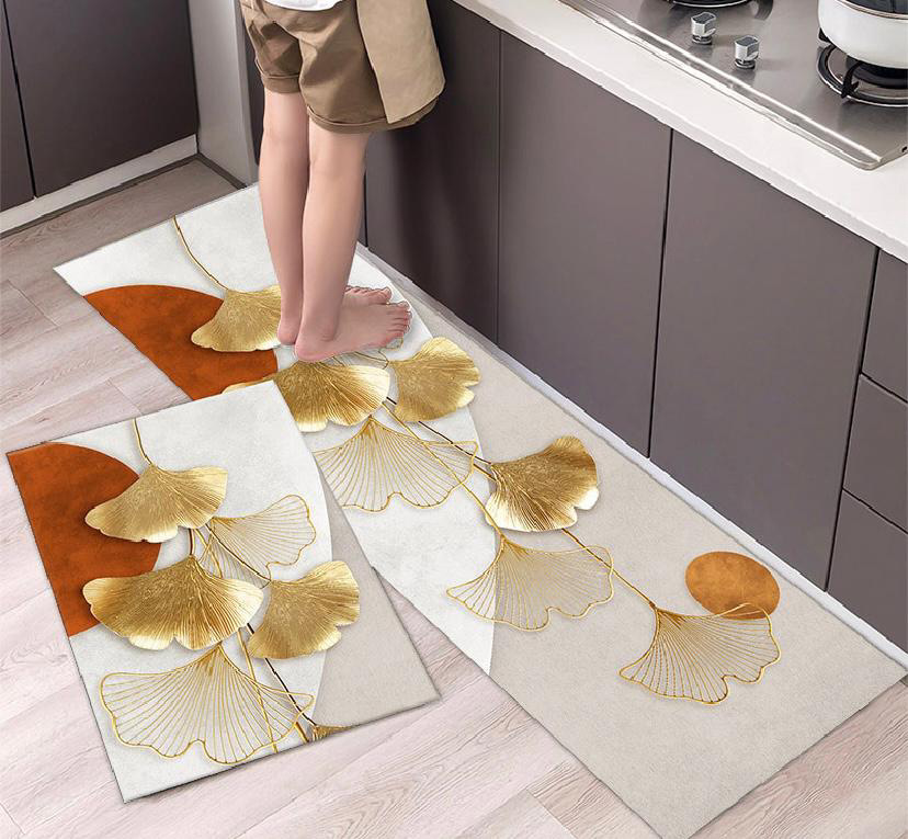 Non-Slip Kitchen Mat Water Absorption and Oil Absorption Kitchen carpet Anti-Slip Bathroom Mat /Kitchen Floor mat entrance door mat /Kitchen Rug Comfort Standing Mats /Kitchen Runner Mats Anti Fatigue
