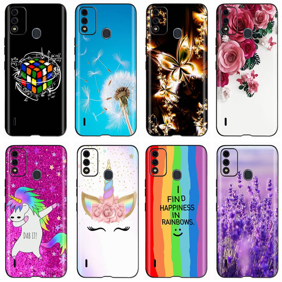 For itel a48 case cartoon silicone soft phone casing for l6006 tpu bumper case for itela48 a 48 protective back cover