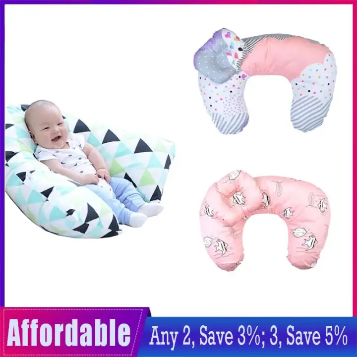 Fhedjsrtk Newborn Baby U Shape Breastfeeding Pillow Multi