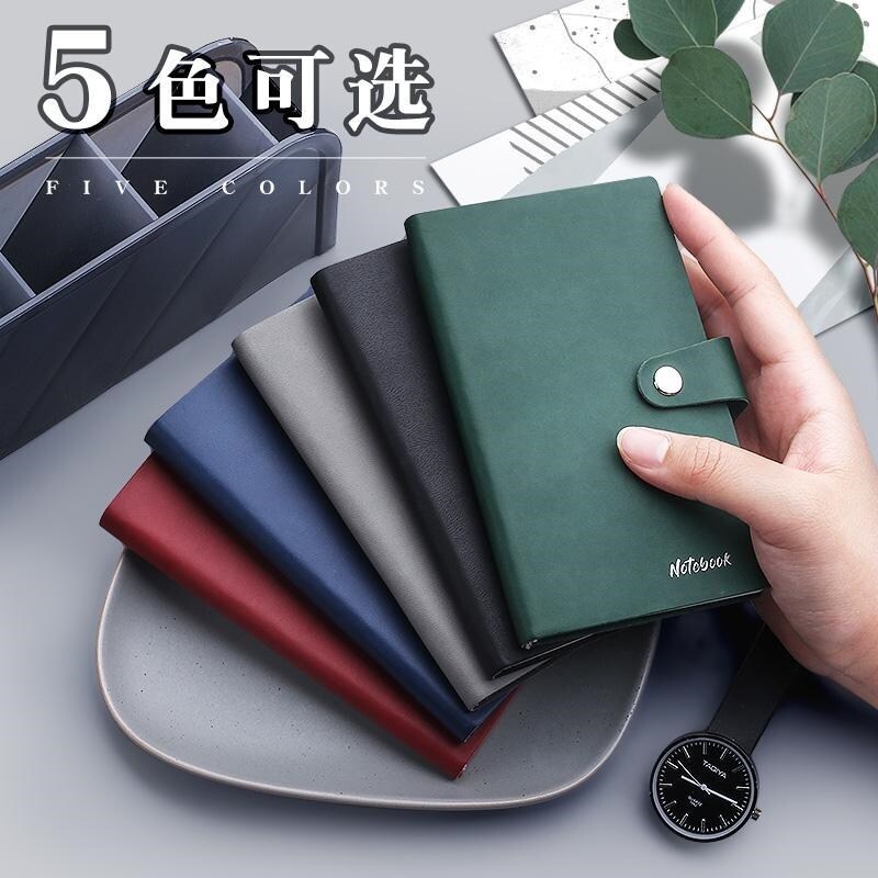 【hot】 Small A7 Small Notebook A6 Portable Portable Note Book with Pen Pocket Note Record Small