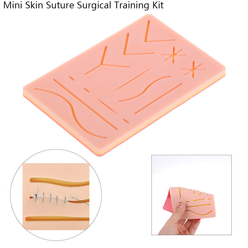 Mini Silicone Skins Pad Suture Incision Surgical Traumatic Simulation ...