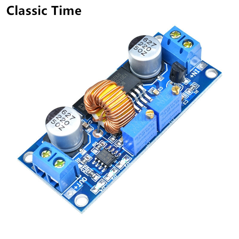 CC CV 5A Lithium Charger Board XL4015 Adjustable 6-38V To 1.25-36V DC Step Down Power Supply Buck Module LED Driver
