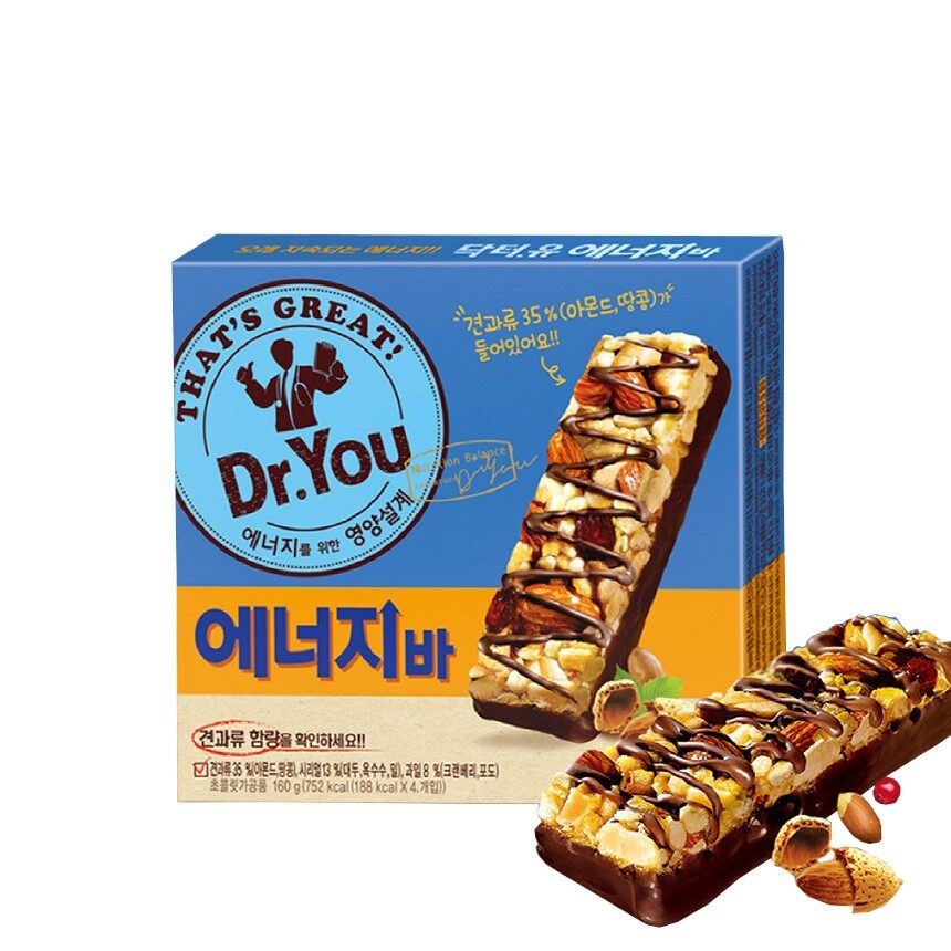 ORION DR.YOU Mixed Nuts Energy Cereal Protein Bars
