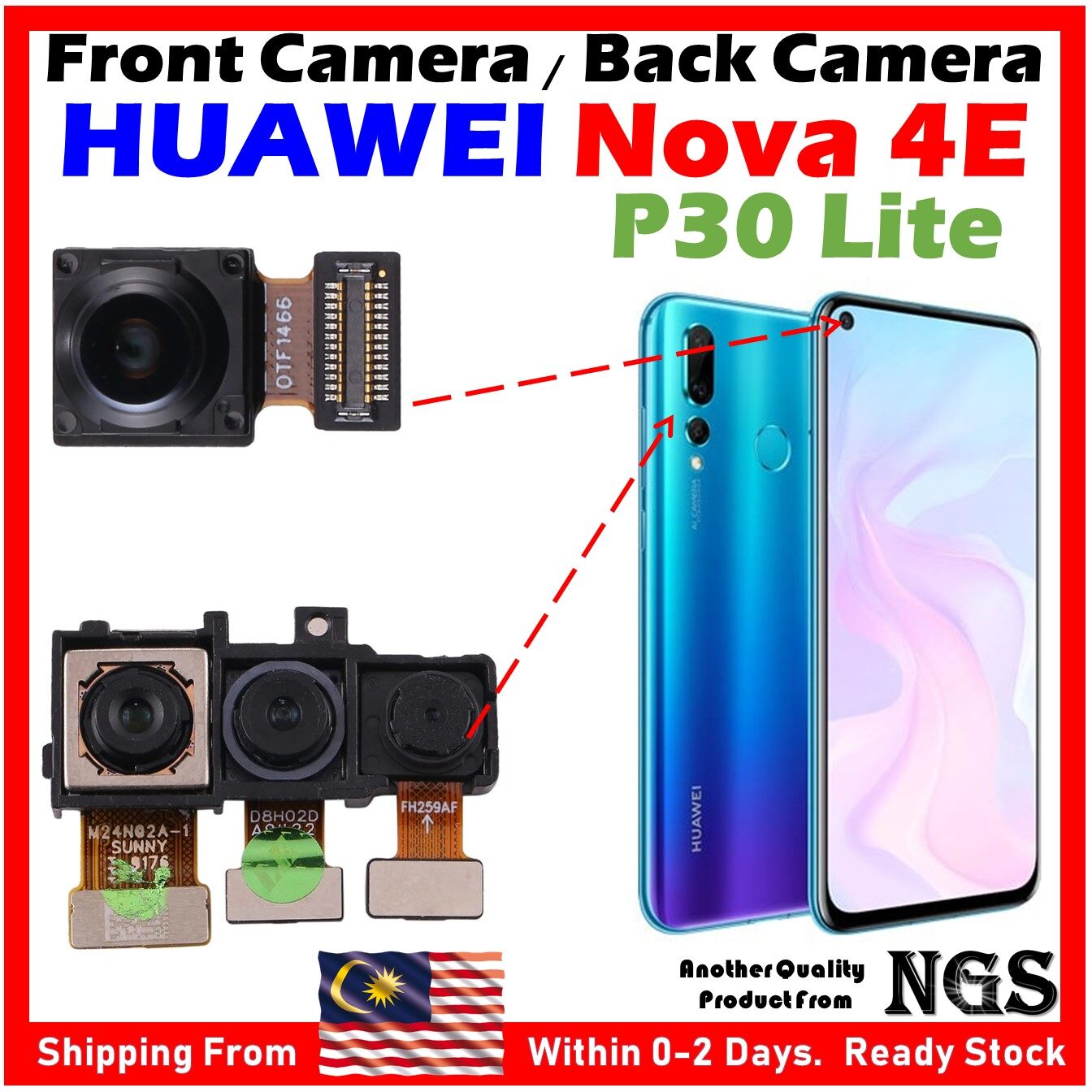 camera huawei nova 4e