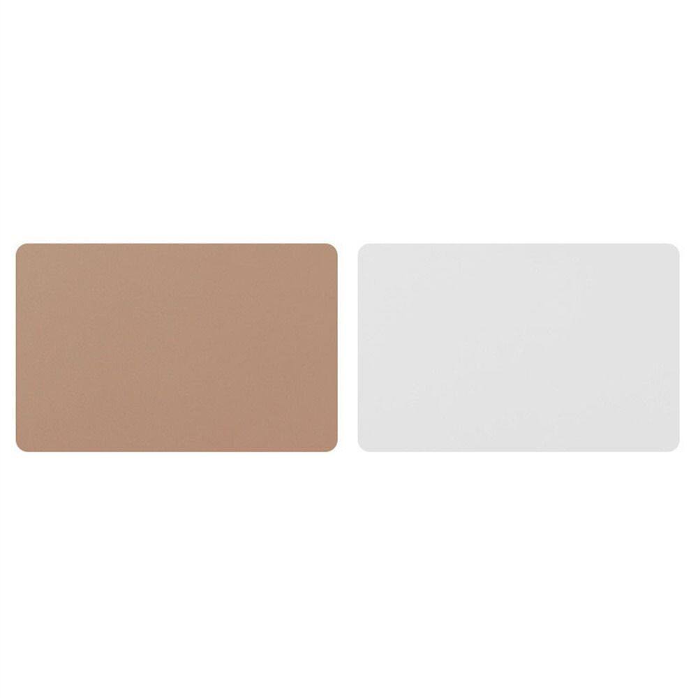 ANCEST Comfortable Fashion Anti-slip Keyboard Computer Desk Mat Laptop Mice Mat Desk Cushion Leather Mouse Pad Mouse Pad