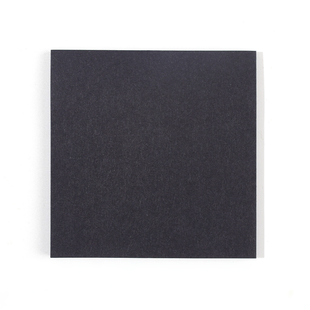 50Sheets Black Sticky Notes Simple Student Message Sticky Note Paper Office Memo Message Note Sticky