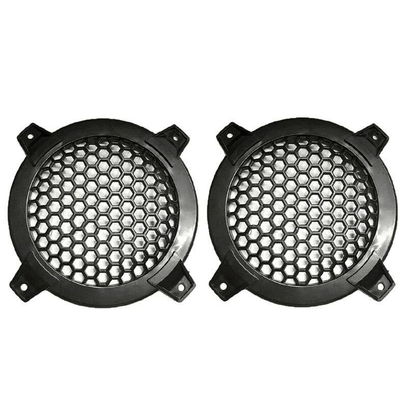 1Pair 4Inch Audio Speakers Protective Cover Case Tweeter Speaker Grill Mesh DIY For Home Theater Parts Accessories