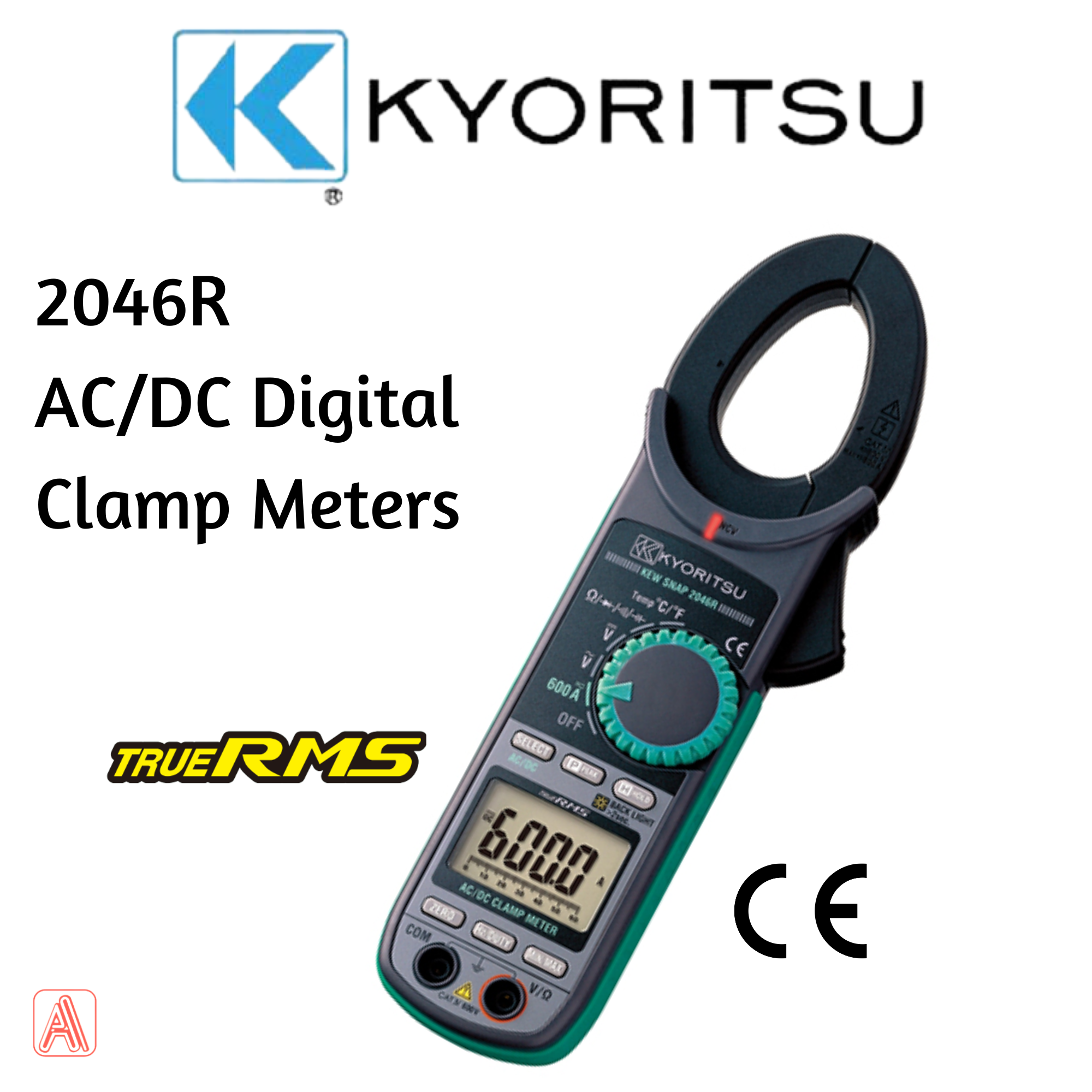 ORIGINAL] Kyoritsu 2046R AC/DC Digital Clamp Meters *READY STOCK 
