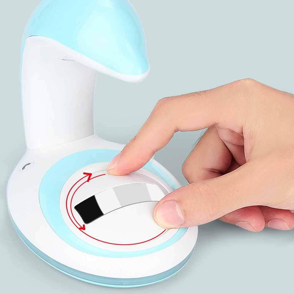 Doxiy 0.5 W USB Đèn Bàn Cá Heo Hình Nhiều Màu Sắc Cầu Vồng Đèn Ngủ Chiếu Đèn Laser Cho Trẻ Em Phòng Ngủ Tặng ĐÈN LED bầu không khí Đèn