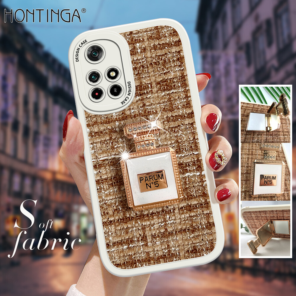 Hontinga Ốp Lưng Cho Xiaomi Redmi Note 11T Pro + Note 11 Pro + 5G Note 10 Pro Note 11S Note 10S Note 11 5G 4G Ốp Lưng Điện Thoại Silicone Mềm Tráng Gương ốp Lưng Ốp Lưng Chống Sốc Ốp Điện Thoại Ốp Mềm Cho Bé Gái