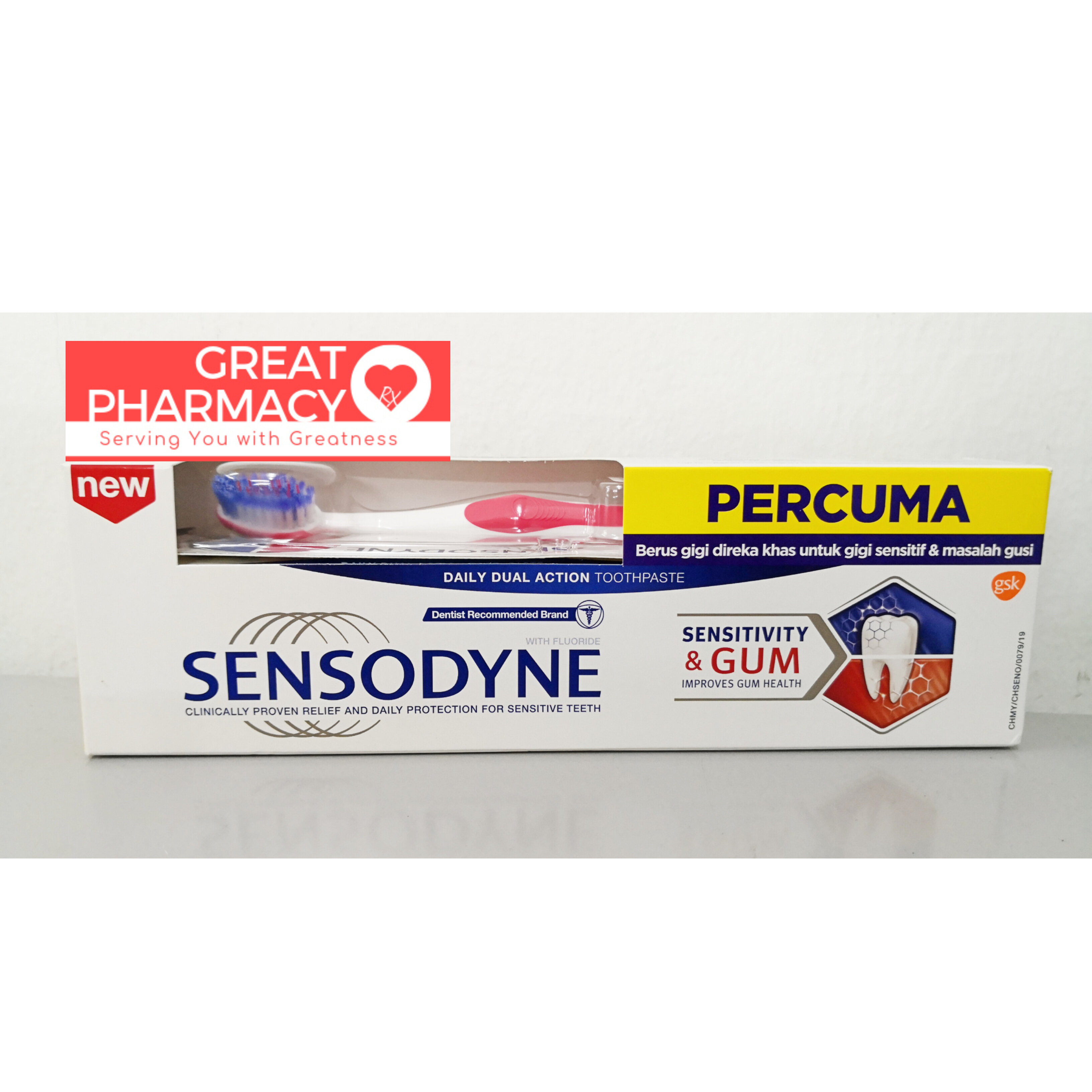 sensodyne sensitivity & gum toothbrush