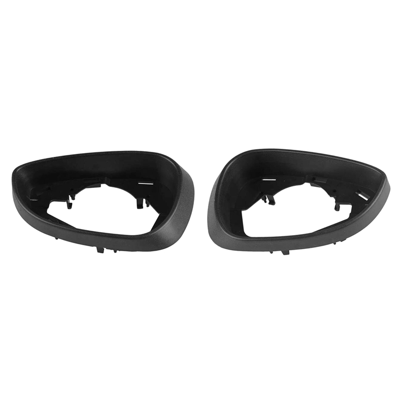 CheroCar Red Rearview Mirror Cover Trim For Ford F-150 2009-2014 - ABS Interior Adornment Frame