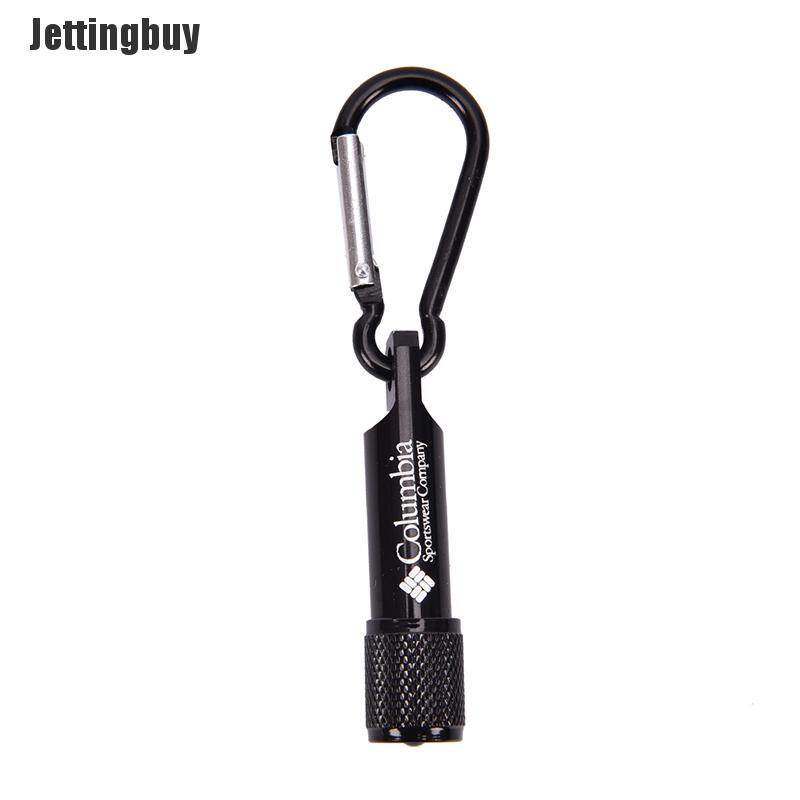 [Jettingbuy] Móc Khóa Đèn Pin Mini Đèn Pin Bỏ Túi LED Đèn Pin