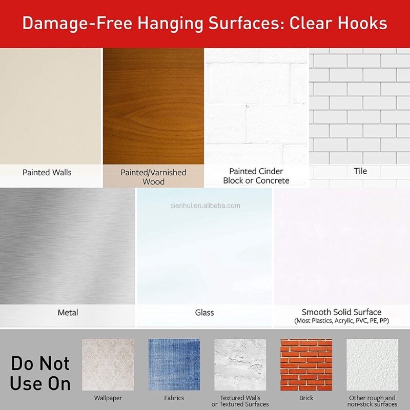 20 clips, 24 strips,3M Command Decorating Clips Damage-Free Hanging cable hook clear plastic hooks small plastic hook