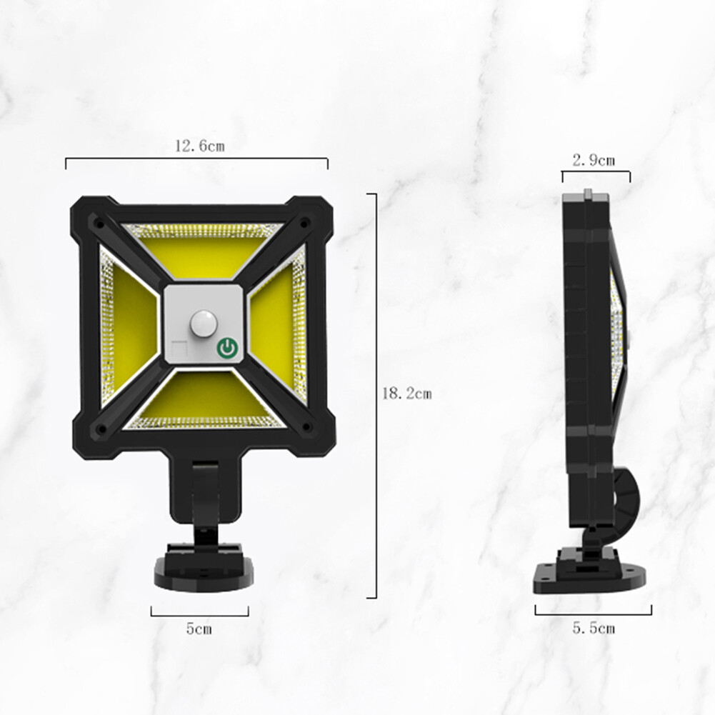 LED Solar Lights Motion Sensor Waterproof Street Wall Lamp Garden Decorations