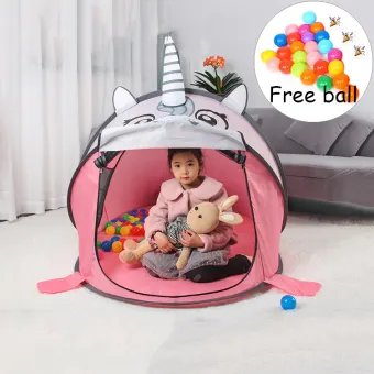 unicorn pop up tent