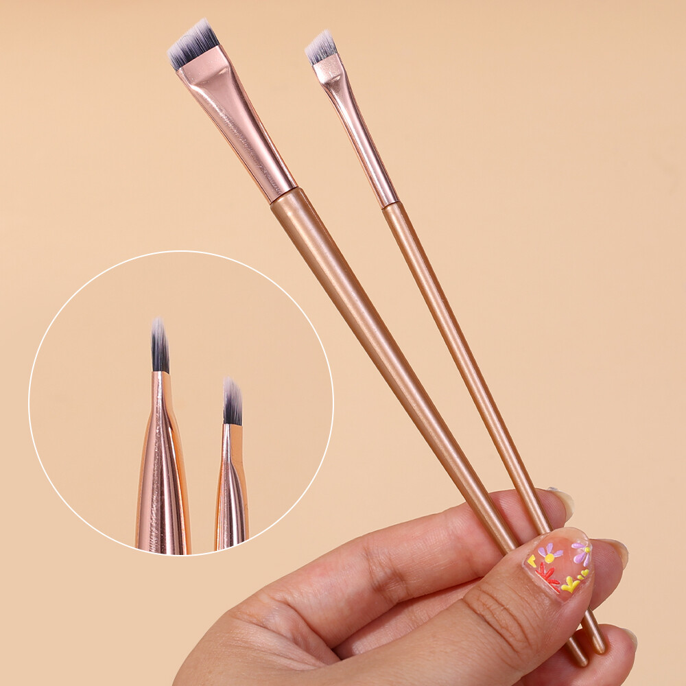 Siêu mỏng Cọ kẻ mắt chính xác làm săn chắc cọ chải lông mày mịn