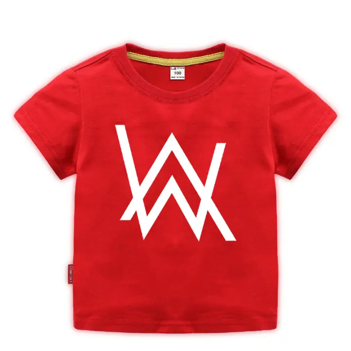 Alan Walker Baby Boys Girls Short Sleeve T Shirt Cotton New Undershirt Half Sleeve Kids Clothing Summer Casual Loose Sport Tops Lazada Singapore