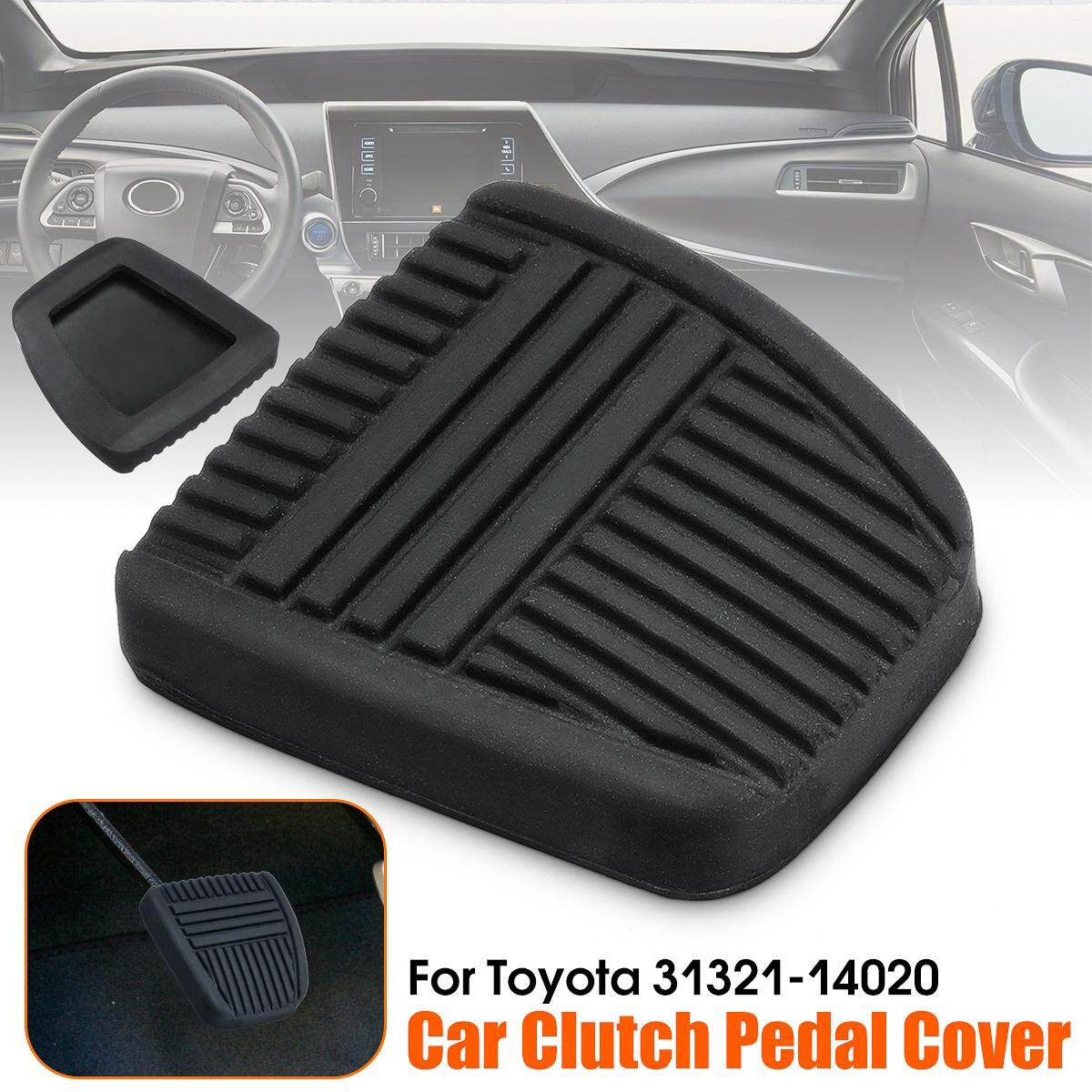 【Free Shipping + Flash Deal】Black Brake Clutch Pedal Pad Rubber Cover Trans For To*yo*ta 4Runner 31321-14020