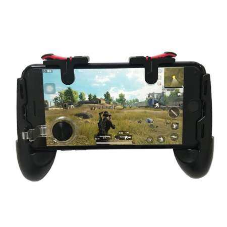 TA 1 คู่ PUBG Mobile Controller Gamepad Trigger PUGB มือถือจอยเกมส์ Grip L1R1 จอยสติ๊กสำหรับไอโฟนโทรศัพท์แอนดรอยด์