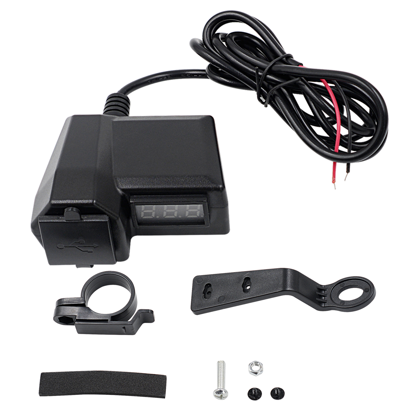 Wiki [Hàng Có Sẵn] Bộ Sạc USB Xe Máy Chống Nước Ổ Cắm Điện Thoại Di Động Splitter Power Adapter