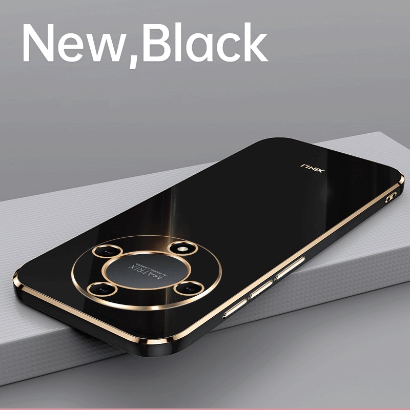 Ốp Cho Honor X9A 5G Ốp Bảo Vệ Mạ Điện Chống Sốc Honor X9A Ốp TPU Silicon Lưng Mềm