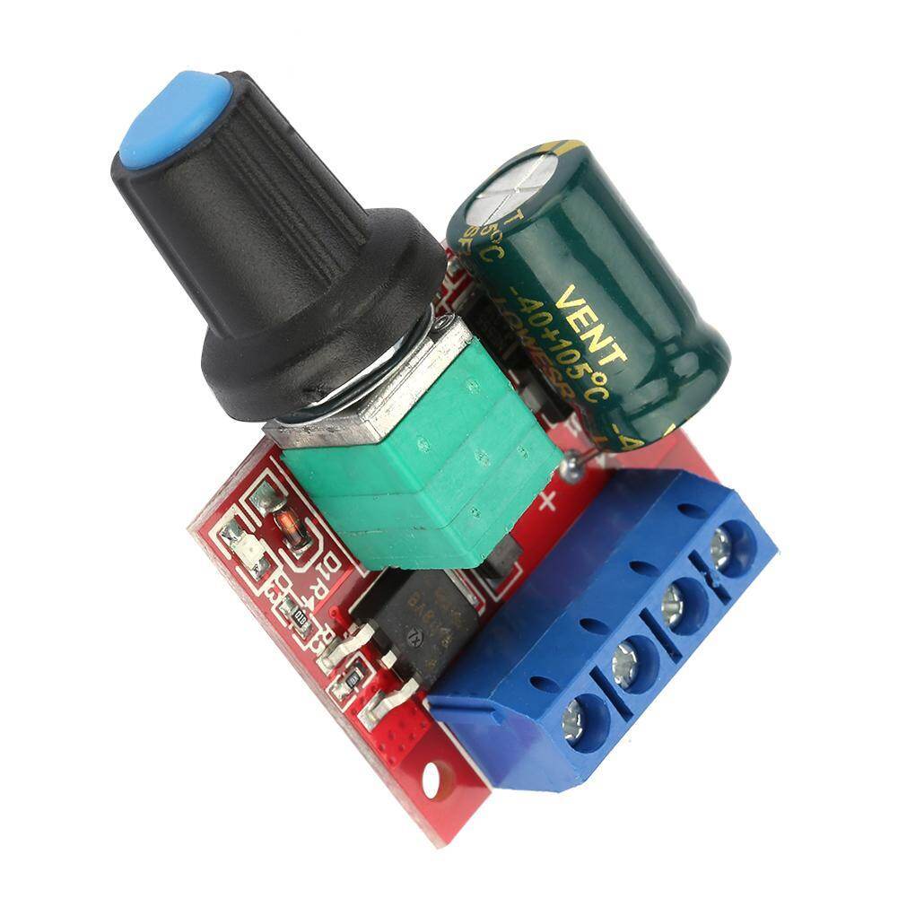 5V-28V 5A PWM DC Motor Speed Control Switch Controller Volt Regulator LED Dimmer