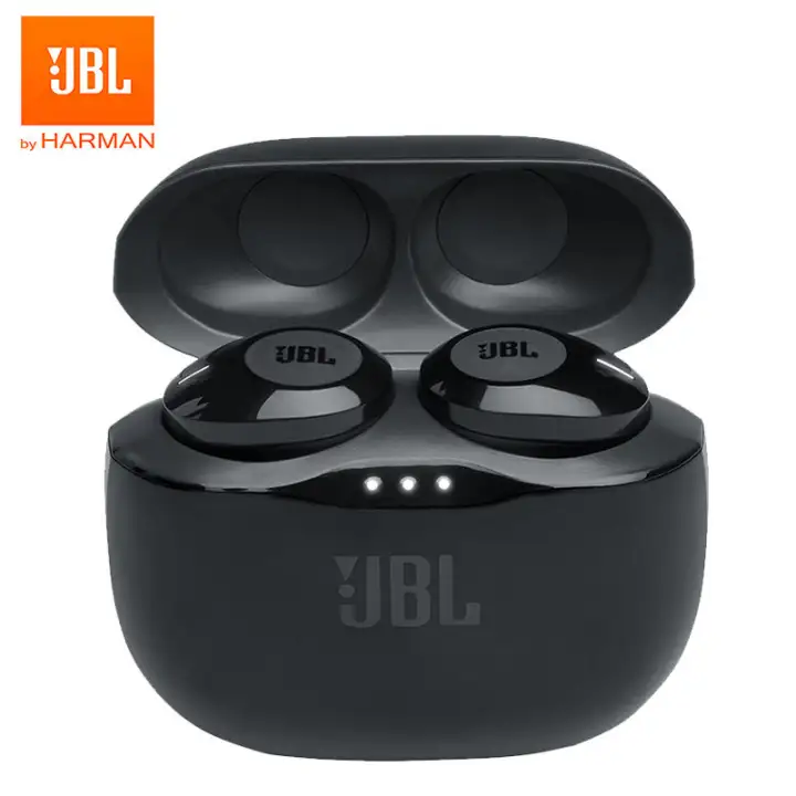 JBLˉT120TWS True Wireless Bluetooth Earphones TUNE 120 TWS Stereo Earbuds Bass Sound Headphones Headset with Mic Charging Case