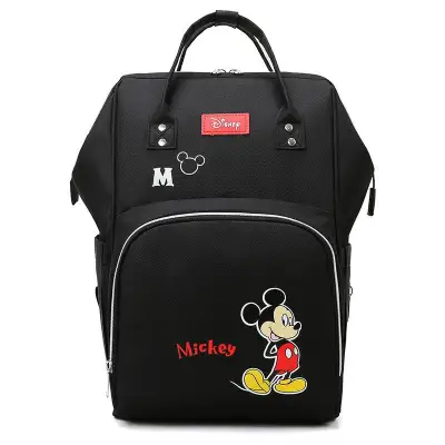 Mickey Diaper Bag Large Capacity Mummy Maternity Nappy Bag Hospital Baby Travel Backpack For Baby Care