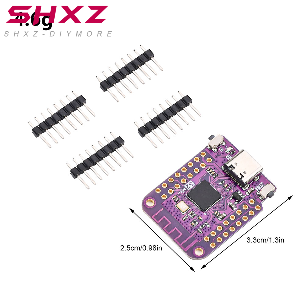 Foriot ESP32 S2 Mini WiFi IOT Board Based ESP32-S2FN4R2 ESP32-S2 4MB WIFI Module Internet of Things Development Board
