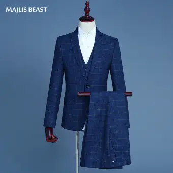 beast wedding suit