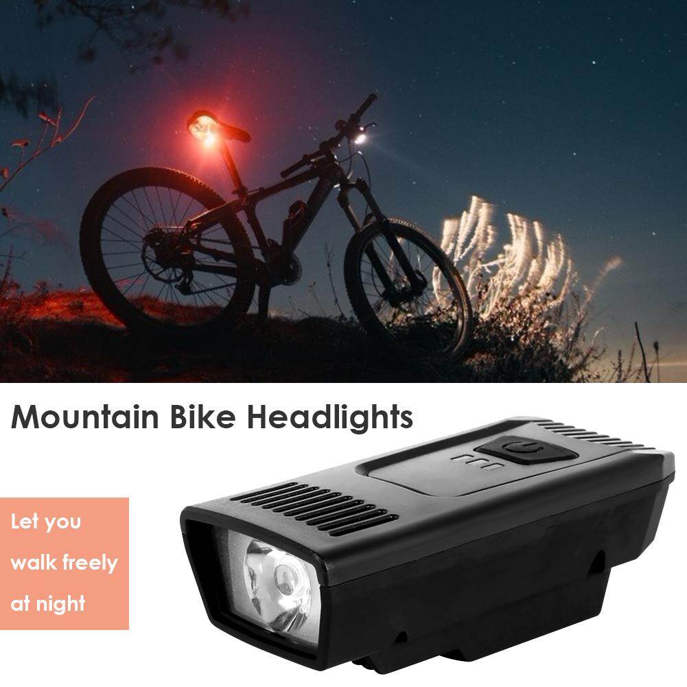 Bike Front Light USB Rechargeable 4 Mode Bicycle Headlight Flashlight Lamp