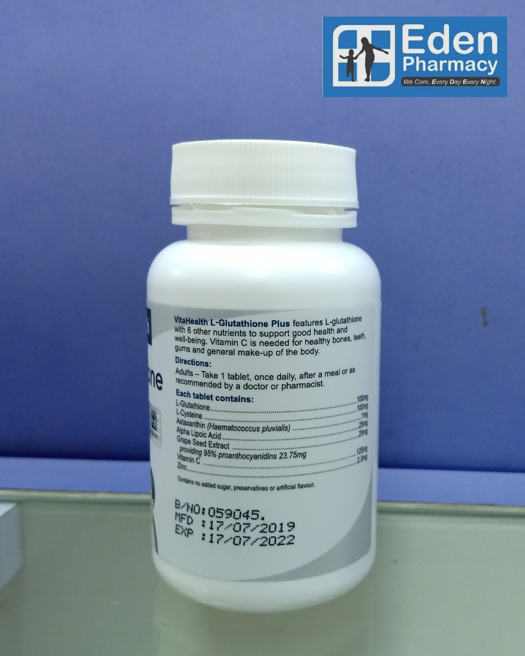 VitaHealth L-Glutathione Plus, Vita Health L-Glutathione Plus ( 1 x 30's ) | Lazada VitaHealth L-Glutathione Plus, Vita Health L-Glutathione Plus ( 1 x 30's ) | Lazada