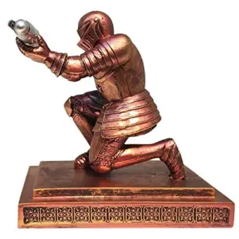 Fashion Knight Pen Holder Set Personalized Desk Accessory Stand Decorative Organizer