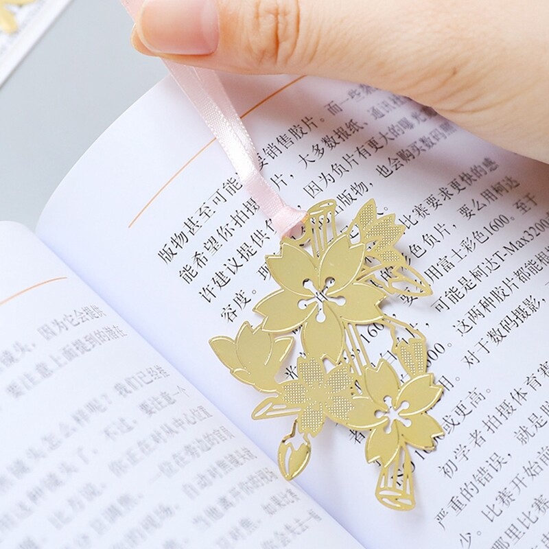 Phong cách Trung Quốc rỗng đánh dấu kim loại nhỏ gọn nhỏ đồng thau đánh dấu