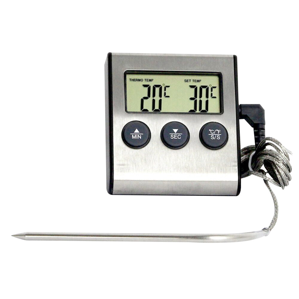 Kegland digital theren timer / stainless temperature probe beer brewing home brew bar tools