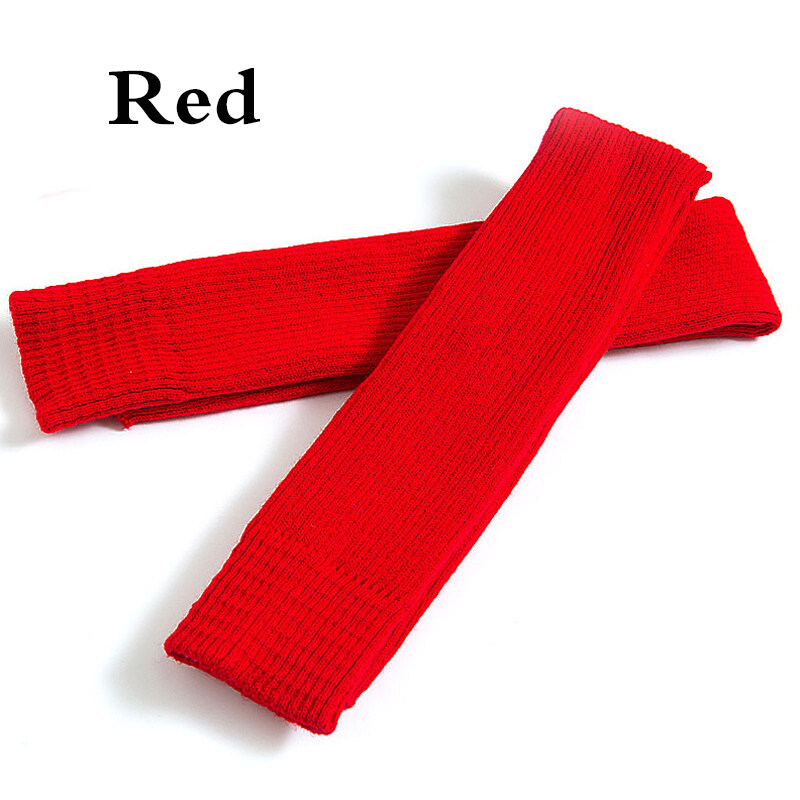 Jtq 29.5in Women Leg Warmer Leggings Latin Ballet Knee Cover Yoga Thigh High Knitted Socks Step On Wool Casual Winter