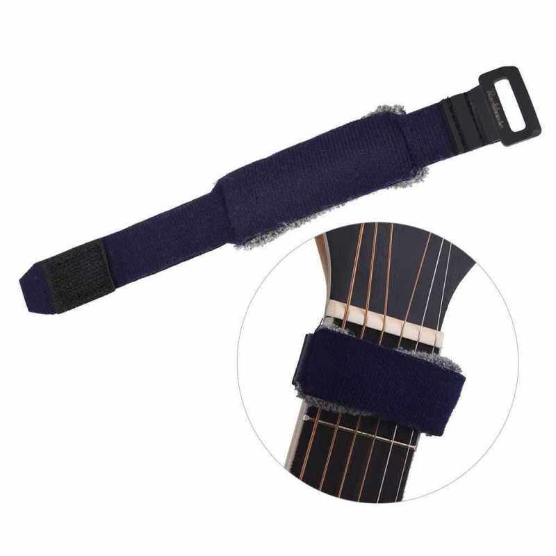 Guitar Fret Wraps Strings Mute Muter Fretboard Muting Wraps for Normal 6-string Acoustic Electric Guitars (Dark Blue) Malaysia