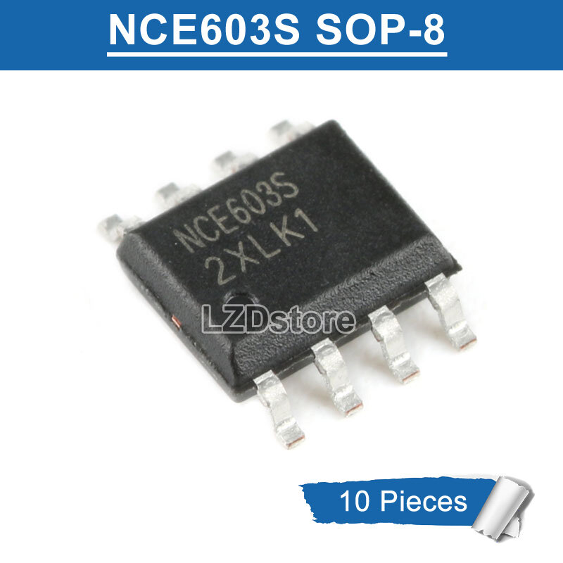 10pcs nce603s sop8 nce 603s sop-8 smd n+p channel mosfet chip new original ic