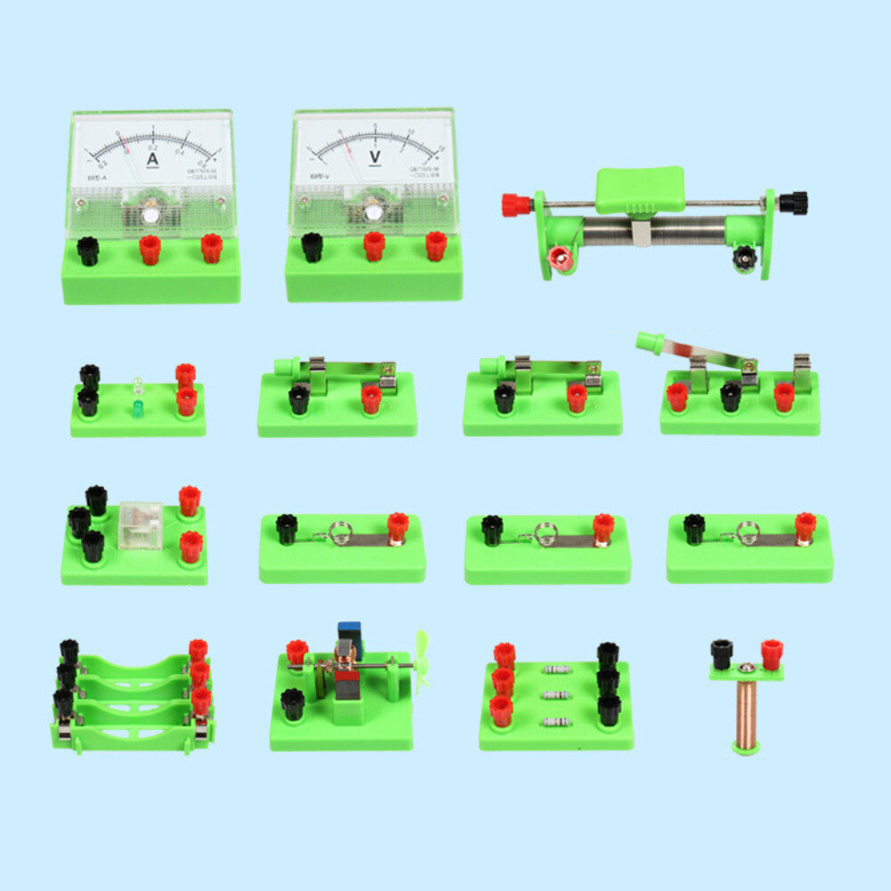 Physics Labs Electricity Circuit Magnetism Experiment Kit for Junior High School