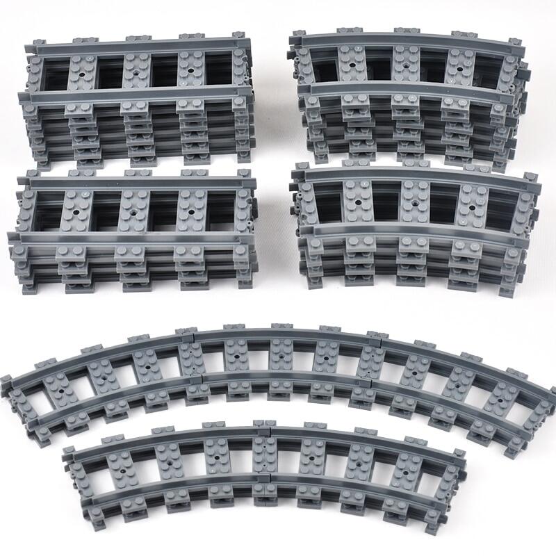 Đường Ray Xe Lửa Thành Phố Đường Ray Xe Lửa Bộ Đường Ray Cong Thẳng Khối