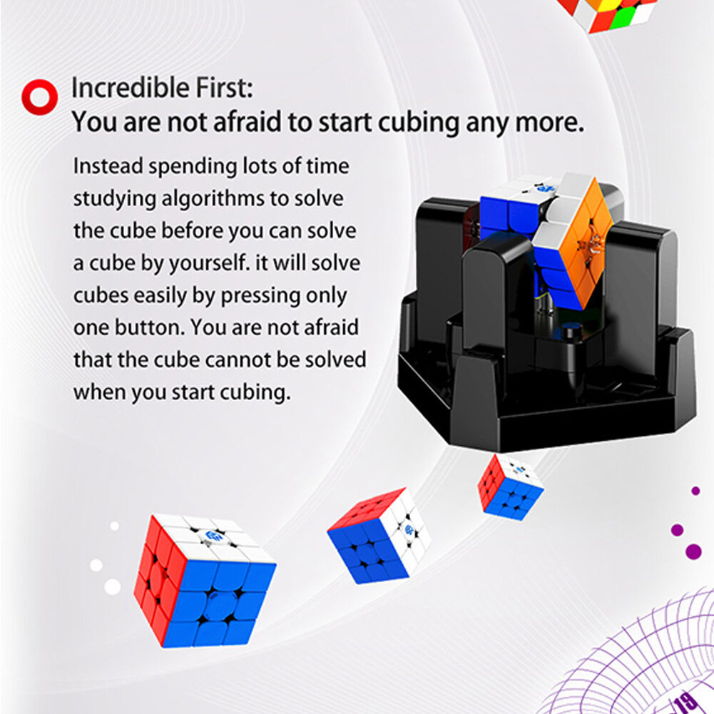 SKDK Gan Robot and Gan356i 3x3x3 Magic Speed Cube Station App GAN 356 i
