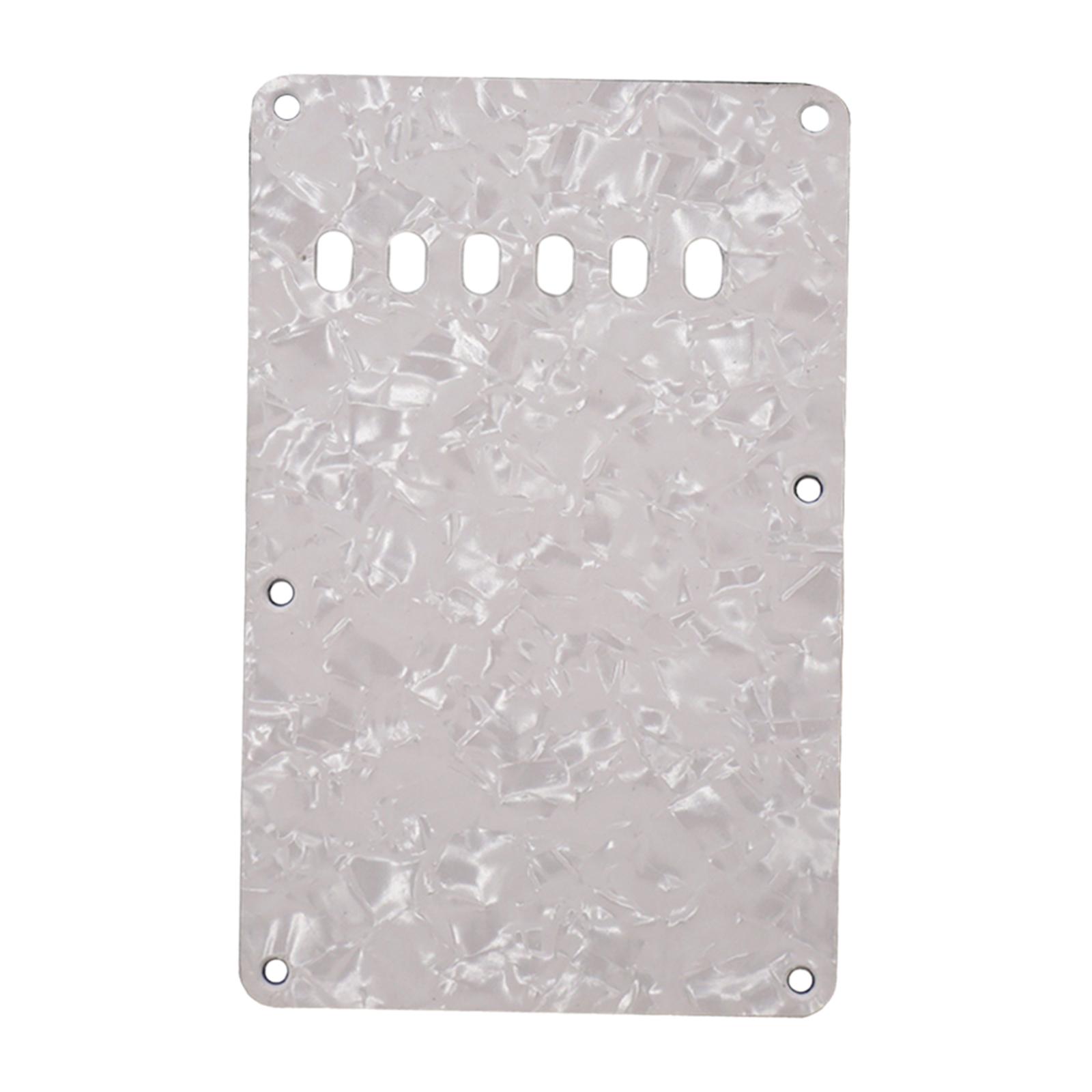 BNMUSIC Pickguard Tremolo Cavity Cover Backplate for Electric Guitar Accessory