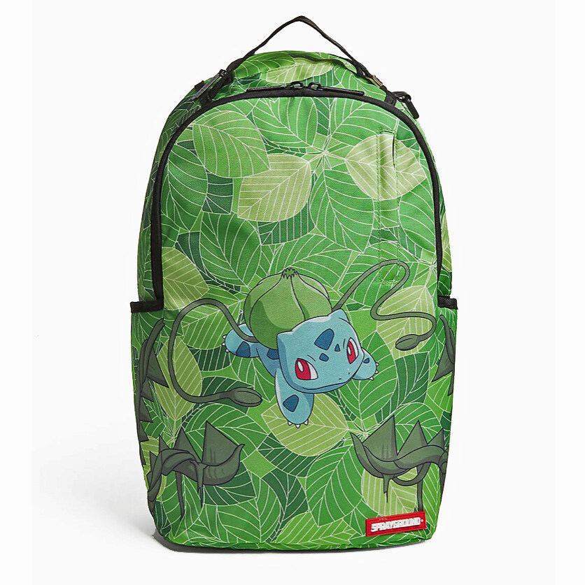 Original Sprayground Pokemon Bulbasaur Backpack. Unisex Bag. Laptop Bag ...