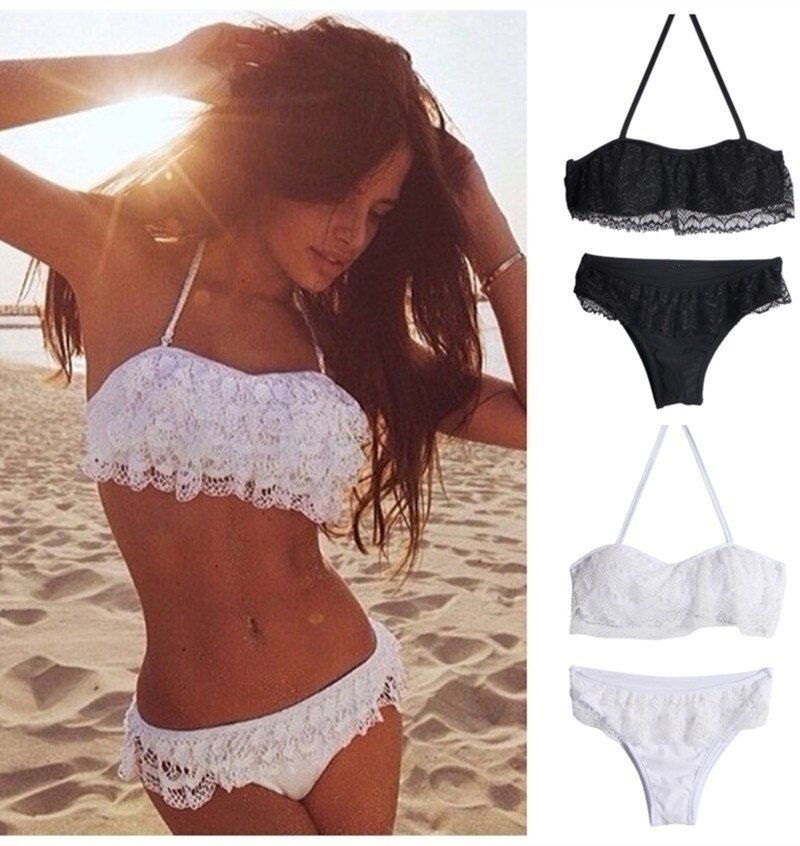 lace bathing suit
