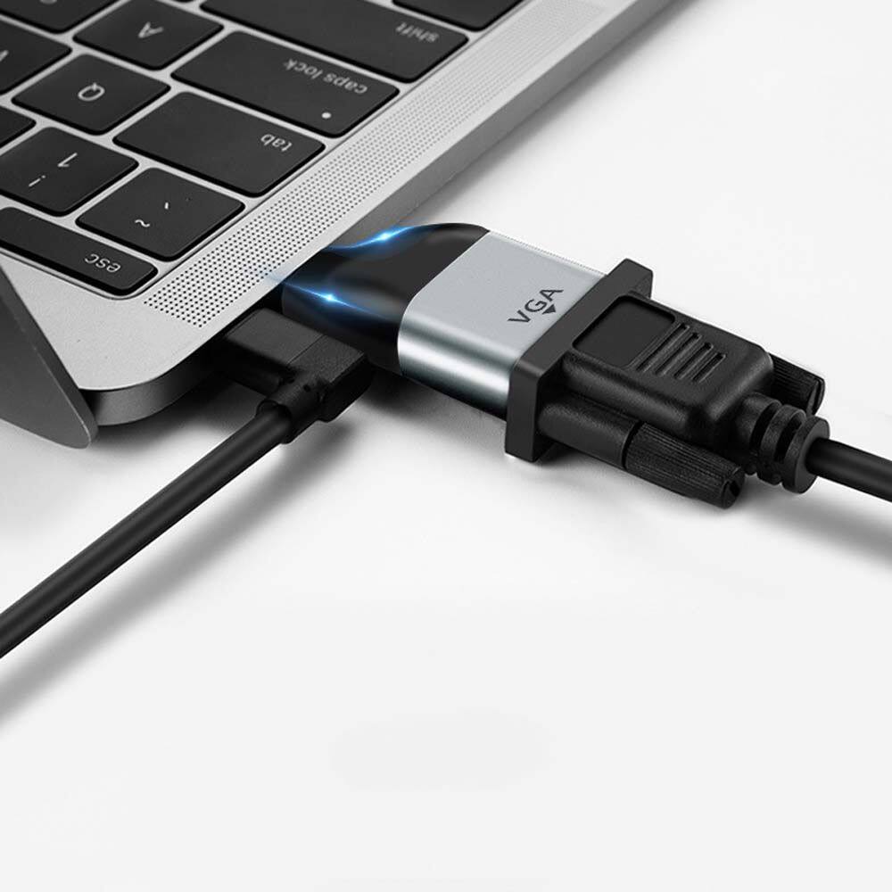 VISIONN Notebook for Laptop Computer Accessories HDMI USB Hubs Adapter Cable Type C to mini DP Type C to HDMI Converter Type C to VGA Converter USB C To DP Adapter Type C to RJ45 Adapter