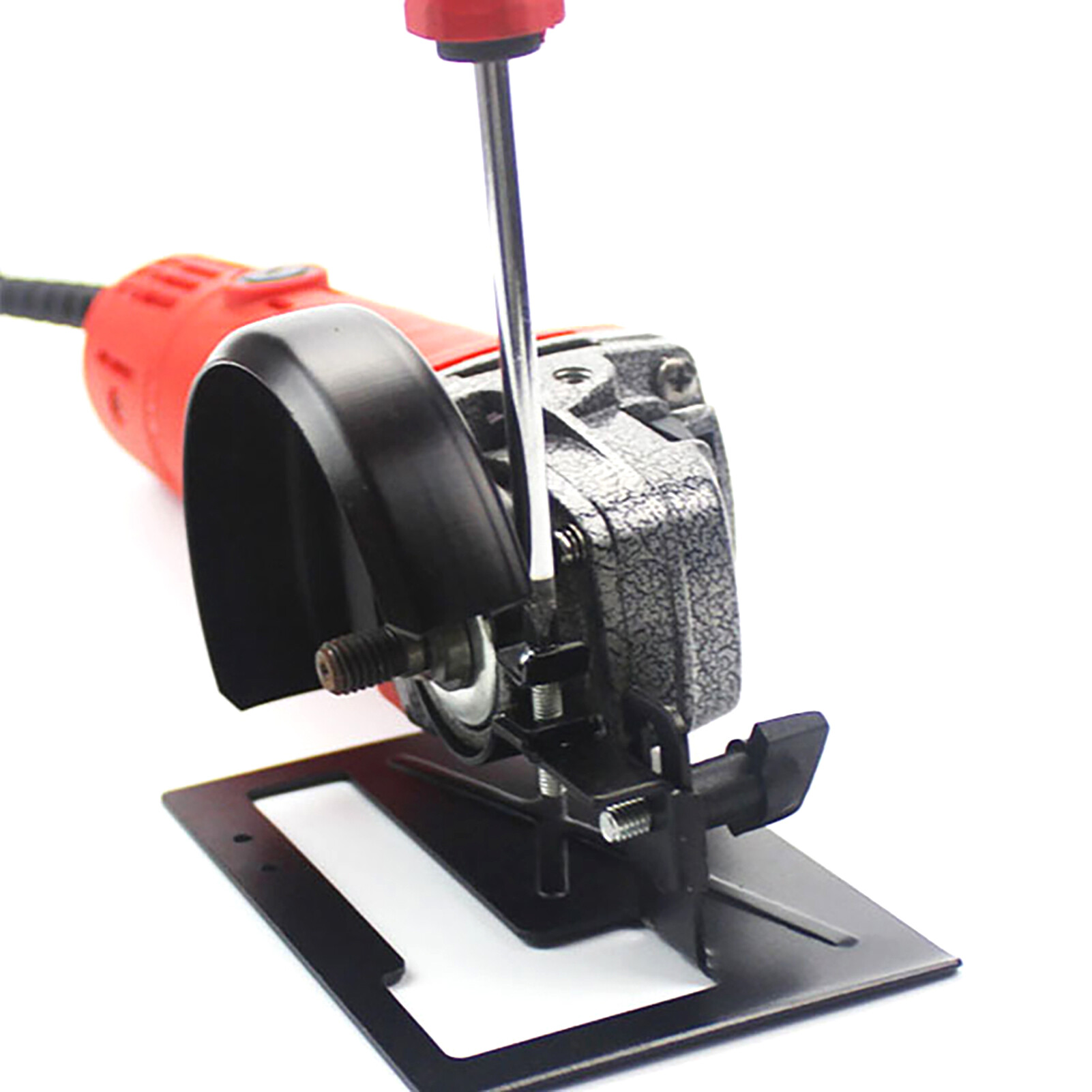 lentils Protective Angle Grinder Holder with Protective Case Easy to Install Accessories Useful Angle Grinder Support for DIY